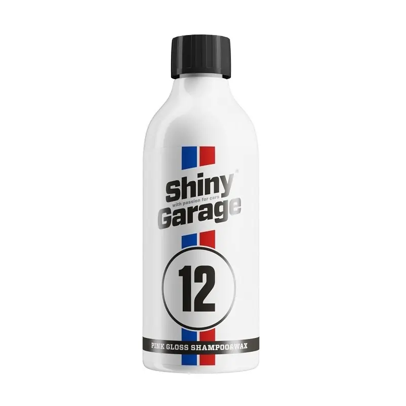 Shiny Garage Pink Gloss Shampoo&Wax 500ml (Szampon z woskiem) Wysoka jakość